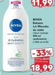 Kaufland Mleczko do ciała aloe & hydration Nivea oferta
