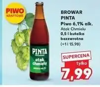 Kaufland Piwo atak chmielu amercan ipa Pinta oferta