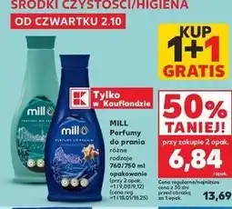Kaufland Perfumy do ubrań zielone Mill oferta
