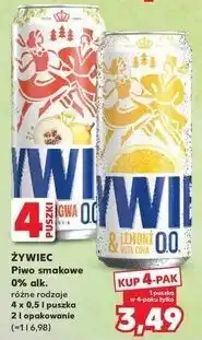 Kaufland Piwo Żywiec Lemonż oferta