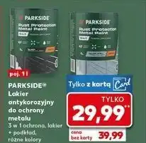 Kaufland Lakier antykorozyjny 3w1 czarny Parkside oferta