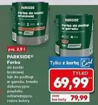 Kaufland Farba do podłogi w garażu Parkside oferta