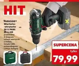 Kaufland Wiertarko-wkrętarka akumulatorowa 20v pabs 20-li h9 Parkside oferta
