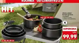 Kaufland Komplet patelni z rączką 20 + 24 28 cm Spice&Soul oferta