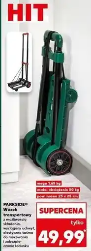 Kaufland Wózek transportowy 23 x 25 cm Parkside oferta