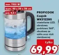 Kaufland Czajnik wks1228g Profi Cook oferta