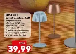 Kaufland Lampa stołowa led Liv & Bo oferta