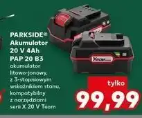 Kaufland Akumulator 20v pap 20 b3 Parkside oferta