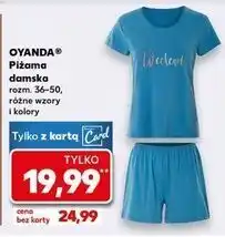 Kaufland Piżama damska 36-50 Oyanda oferta