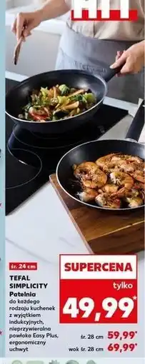 Kaufland Wok simplicity 28 cm Tefal oferta