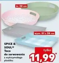 Kaufland Taca do serwowania 51 x 38 cm Spice&Soul oferta