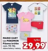 Kaufland Piżama dziecięca 110-152 cm mario kart oferta