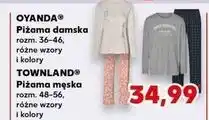 Kaufland Piżama męska 48-56 Townland oferta