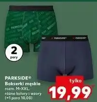 Kaufland Bokserki męskie m-xxl Parkside oferta