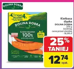 Carrefour Kiełbasa śląska Dolina Dobra oferta