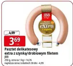 E.Leclerc Pasztet delikatesowy extra z szynką Jbb Bałdyga oferta