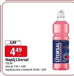 E.Leclerc Napój izotoniczny różowy Litorsal oferta