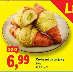 Lidl Croissant pistacjowy 90 g Lidl oferta