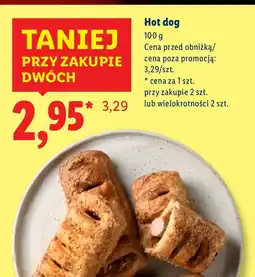 Lidl Hot dog 100g Lidl oferta