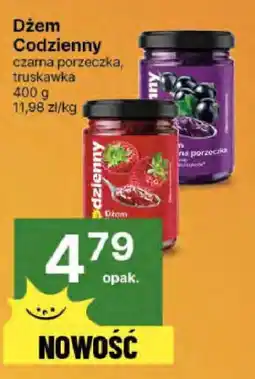 Delikatesy Centrum Dżem Codzienny czarna porzeczka, truskawka 400g oferta