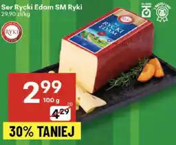 Delikatesy Centrum Ser Rycki Edam SM Ryki 100g oferta