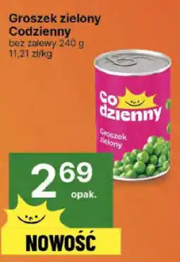 Delikatesy Centrum Groszek zielony Codzienny 240g oferta