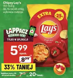 Delikatesy Centrum Chipsy Lay's 110-163g oferta