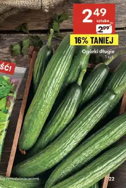 Delikatesy Centrum Ogórki długie 1 szt. Delikatesy Centrum oferta