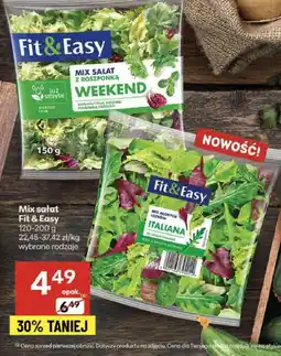 Delikatesy Centrum Mix sałat Fit & Easy 120-200 g oferta