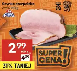 Delikatesy Centrum Szynka staropolska 100g Delikatesy Centrum oferta