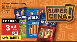 Delikatesy Centrum Parówki Berlinki Morliny 130-250g oferta