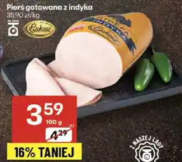 Delikatesy Centrum Pierś gotowana z indyka 100g Łukosz oferta