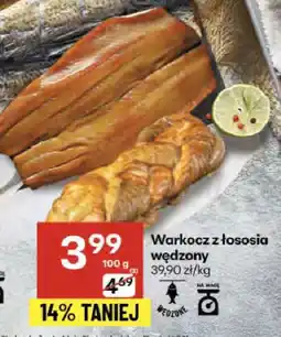Delikatesy Centrum Warkocz z łososia wędzony 100g Delikatesy Centrum oferta