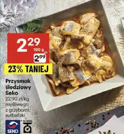 Delikatesy Centrum Przysmak śledziowy Seko 100g oferta