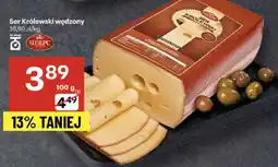 Delikatesy Centrum Ser Królewski wędzony 100g Sierpc oferta