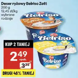 Delikatesy Centrum Deser ryżowy Belriso Zott 200g oferta