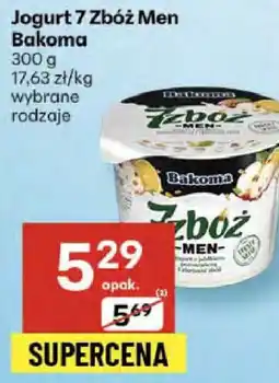 Delikatesy Centrum Jogurt 7 Zbóż Men Bakoma 300g oferta