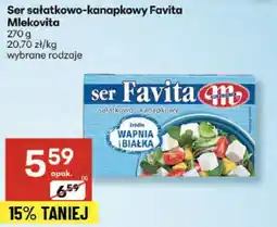 Delikatesy Centrum Ser sałatkowo-kanapkowy Favita Mlekovita 270g oferta