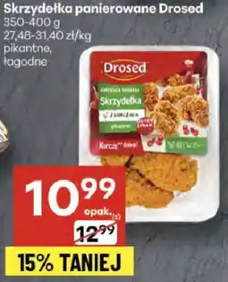 Delikatesy Centrum Skrzydełka panierowane Drosed 350-400g oferta