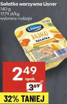 Delikatesy Centrum Sałatka warzywna Lisner 140g oferta