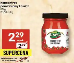 Delikatesy Centrum Koncentrat pomidorowy Łowicz 80g oferta