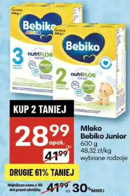 Delikatesy Centrum Mleko Bebiko Junior 600g oferta