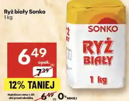 Delikatesy Centrum Ryż biały Sonko 1kg oferta