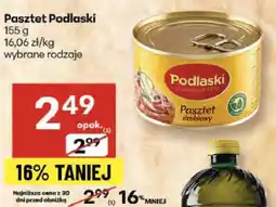 Delikatesy Centrum Pasztet Podlaski 155g oferta