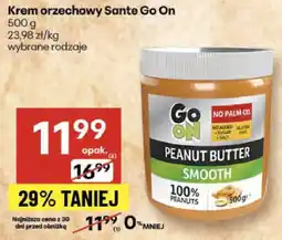 Delikatesy Centrum Krem orzechowy Sante Go On 500g oferta
