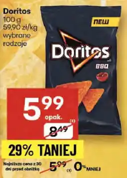 Delikatesy Centrum Chipsy Doritos BBQ 100g oferta