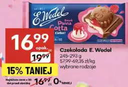 Delikatesy Centrum Czekolada E. Wedel Panna Cotta 245-293g oferta