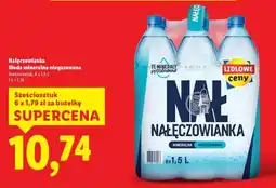 Lidl NAŁĘCZOWIANKA Woda mineralna niegazowana oferta