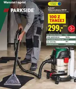 Lidl PARKSIDE Odkurzacz piorący 1600 W oferta