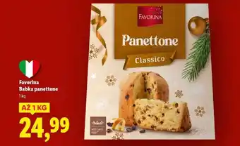 Lidl FAVORINA Babka Panettone oferta